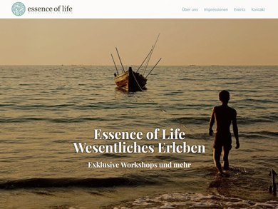 Essence of life – Wesenliches erleben