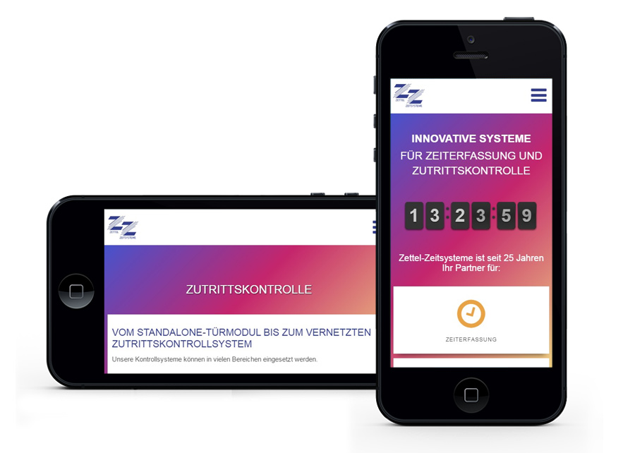 Webseite mobile Anpassung erstellt von Digital Connect aus Chemnitz