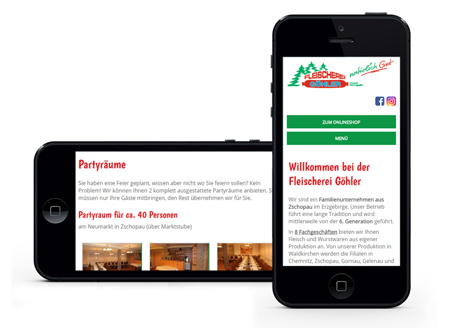 Webseite responsive Webdesign erstellt von Digital Connect aus Chemnitz