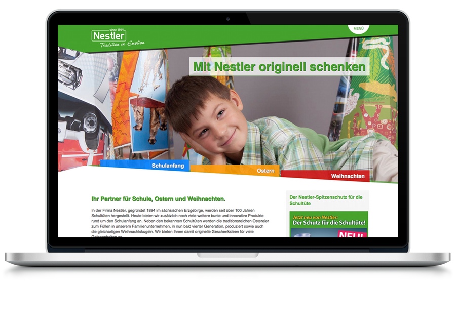 Nestler Webseite