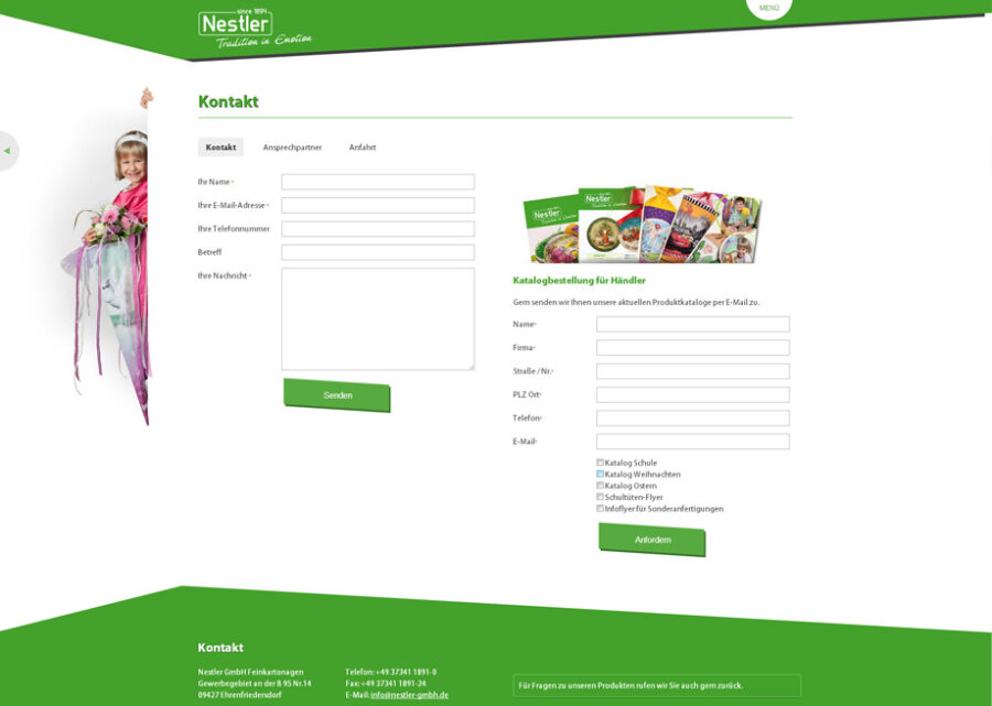 Nestler Webseite