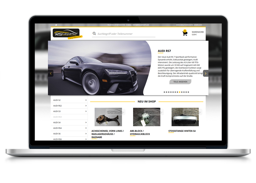 Audi RS Ersatzteile Onlineshop