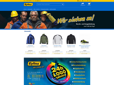 Eyltex GmbH B2B Onlineshop