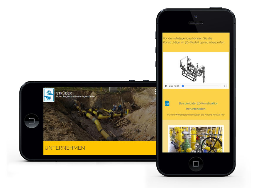 Webseite mobile Anpassung erstellt von Digital Connect aus Chemnitz