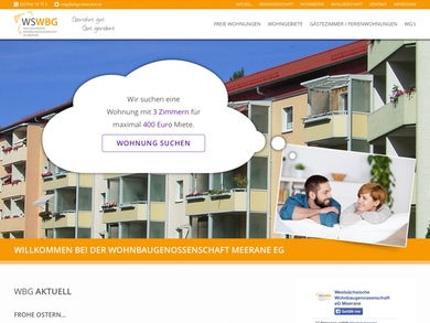 Webdesign WBG Meerane