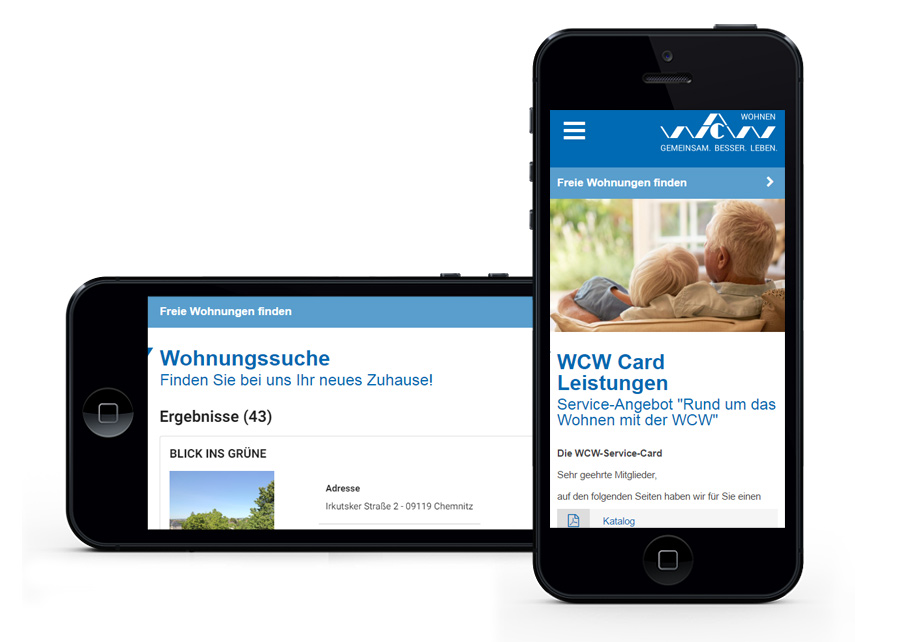 Webseite responsive Webdesign erstellt von Digital Connect aus Chemnitz