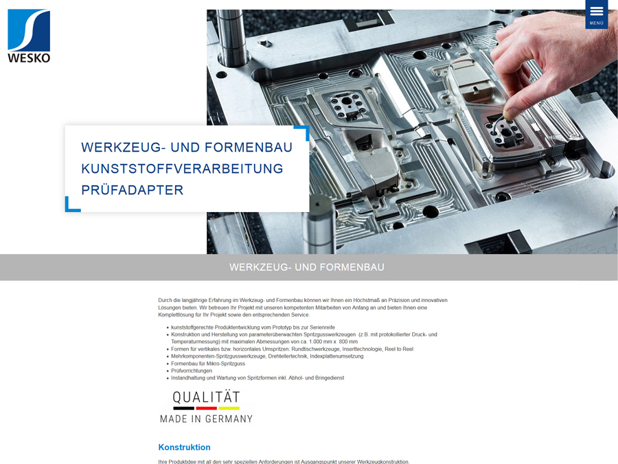 WESKO GmbH Webseite