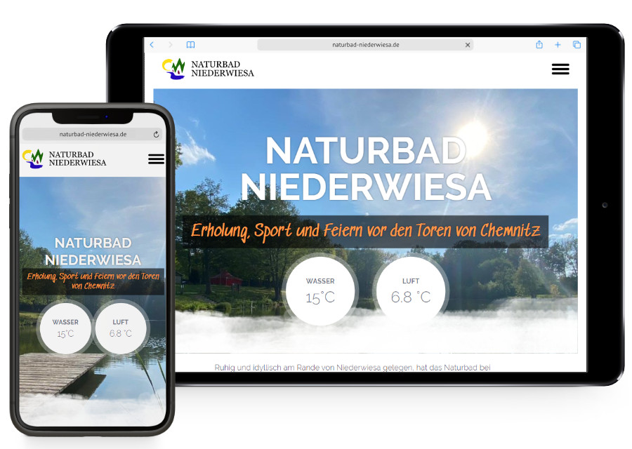 Naturbad Webseite