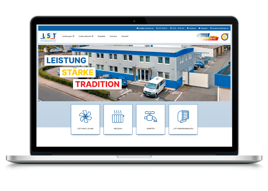 Webseite LST Chemnitz