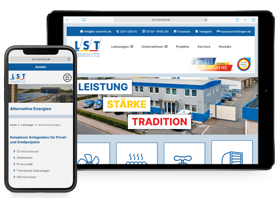 Webseite LST Chemnitz